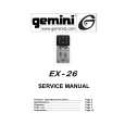 GEMINI EX-26 Manual de Servicio